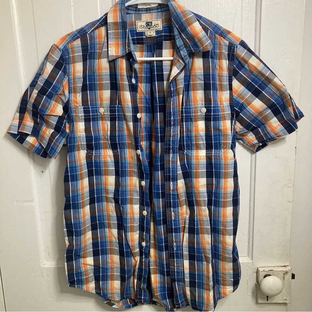 ⚡️ Men’s Club Room short sleeve button down shirt size small
